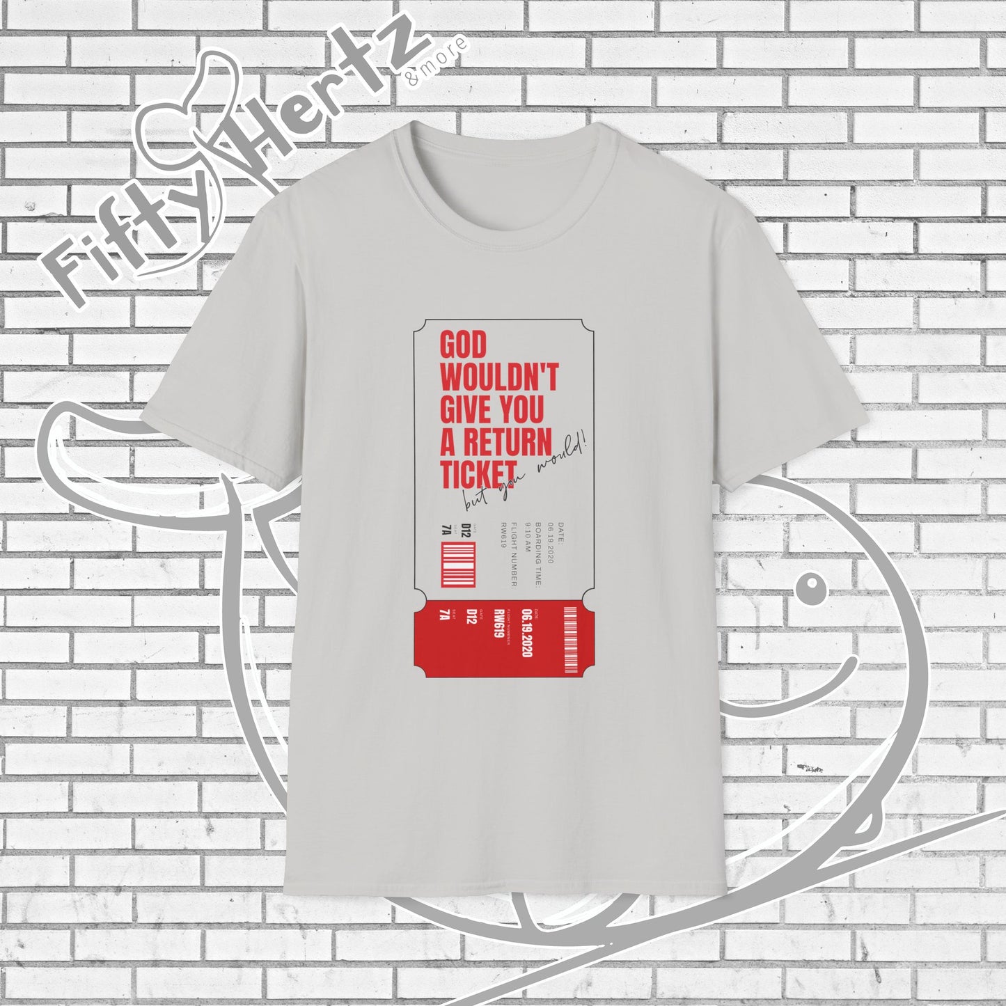 Return Ticket (Light) Unisex T-Shirt