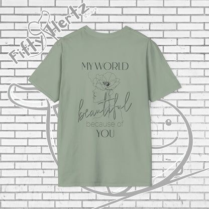 Beautiful World (Light) Unisex T-Shirt