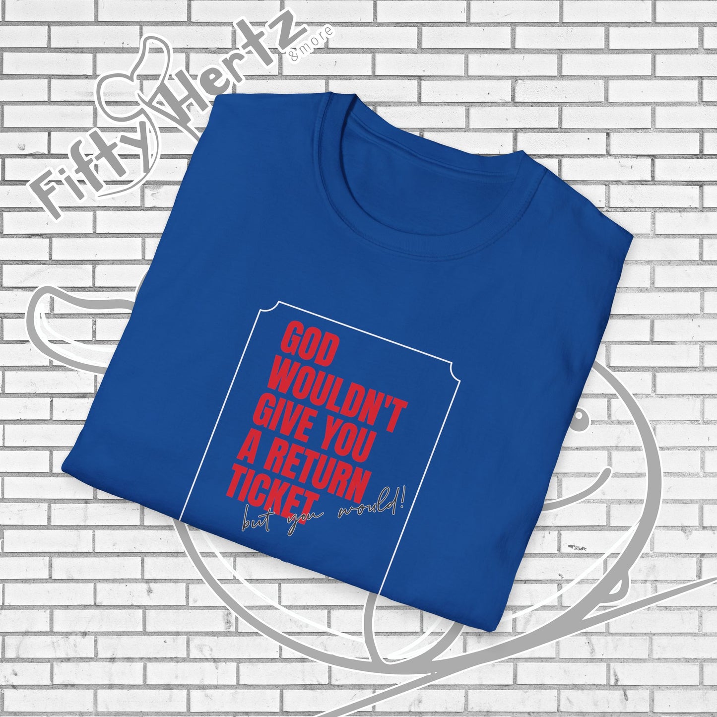 Return Ticket (Dark) Unisex T-Shirt