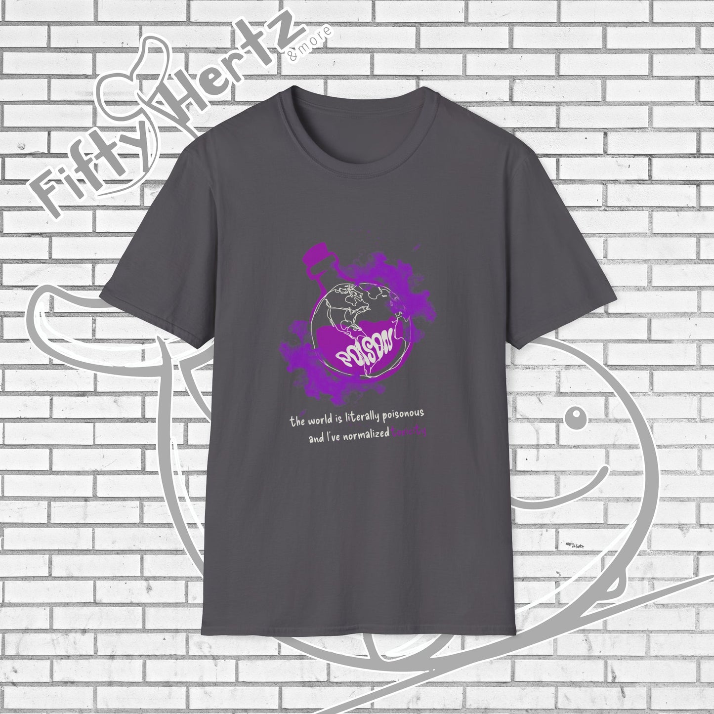 Toxic World (Dark) Unisex T-Shirt