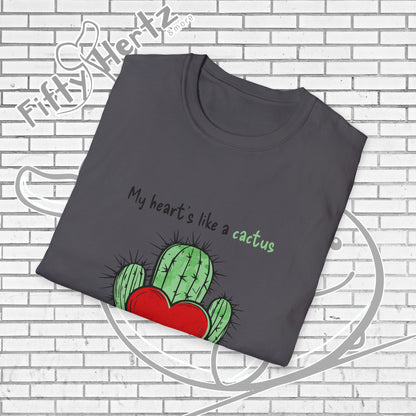 Heart's like a Cactus Unisex T-Shirt