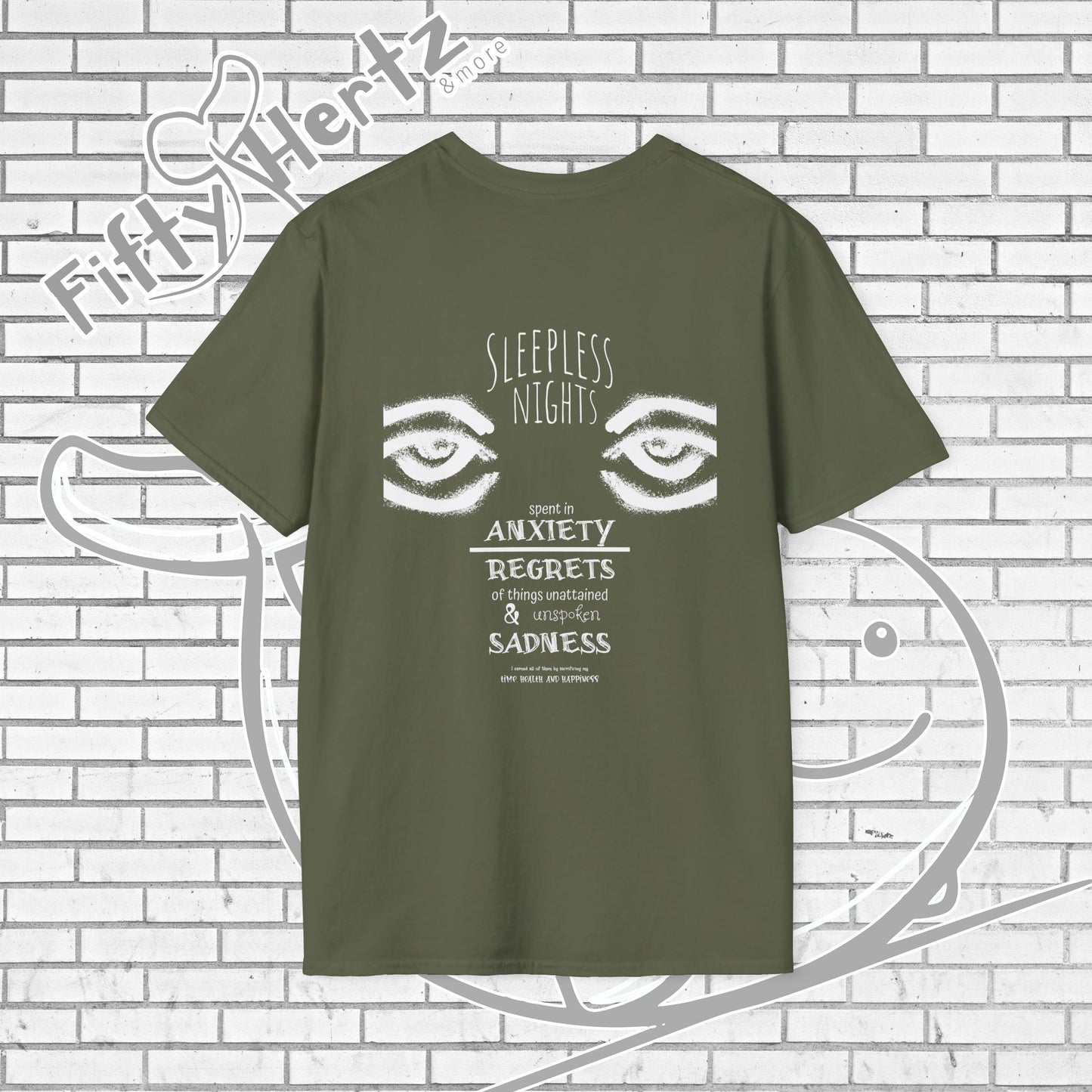 Sleepless Night (Dark) Unisex T-Shirt