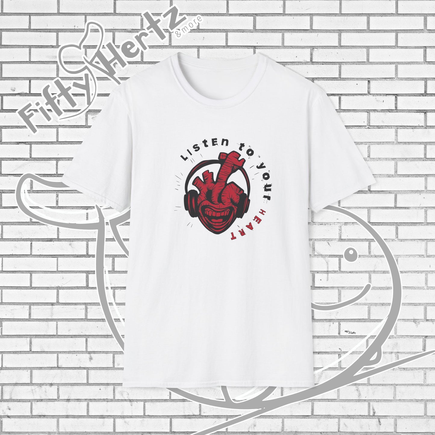 Listen to Heart (Light) Unisex T-Shirt