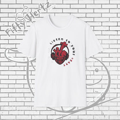 Listen to Heart (Light) Unisex T-Shirt