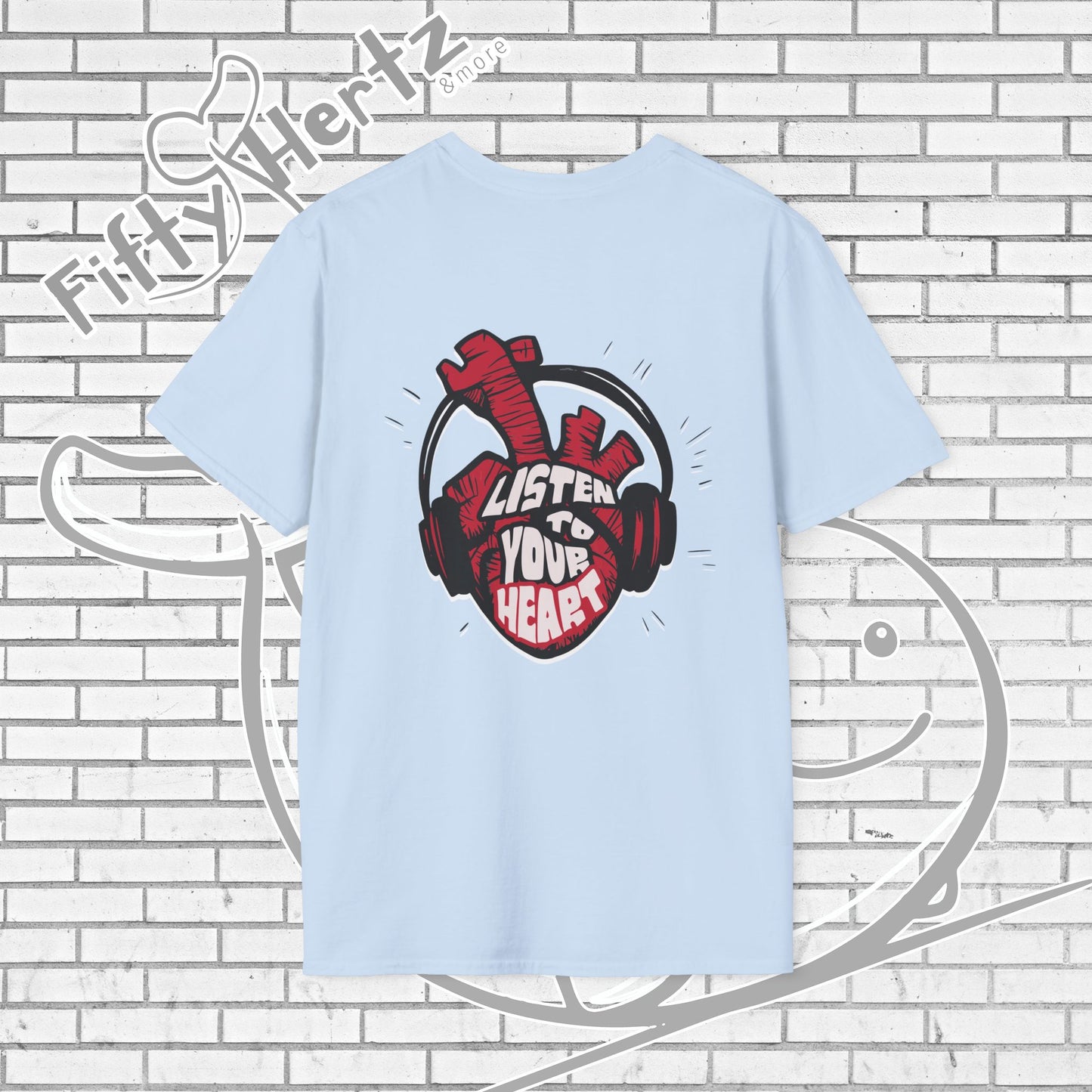 Listen to Heart (Light) Unisex T-Shirt
