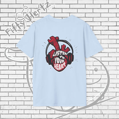 Listen to Heart (Light) Unisex T-Shirt