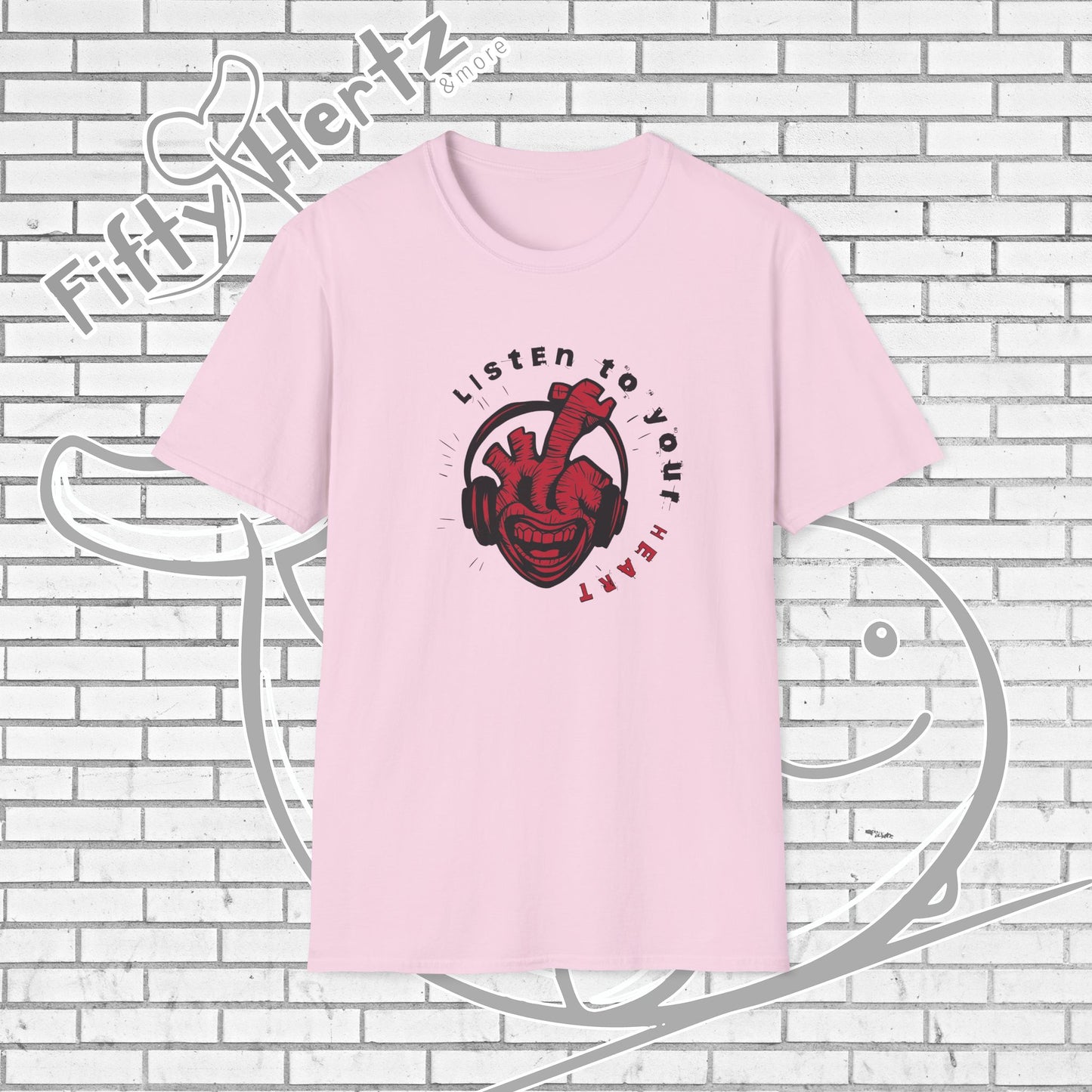 Listen to Heart (Light) Unisex T-Shirt