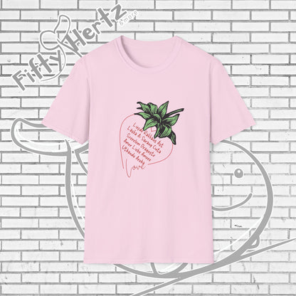Strawberry Love Unisex T-Shirt