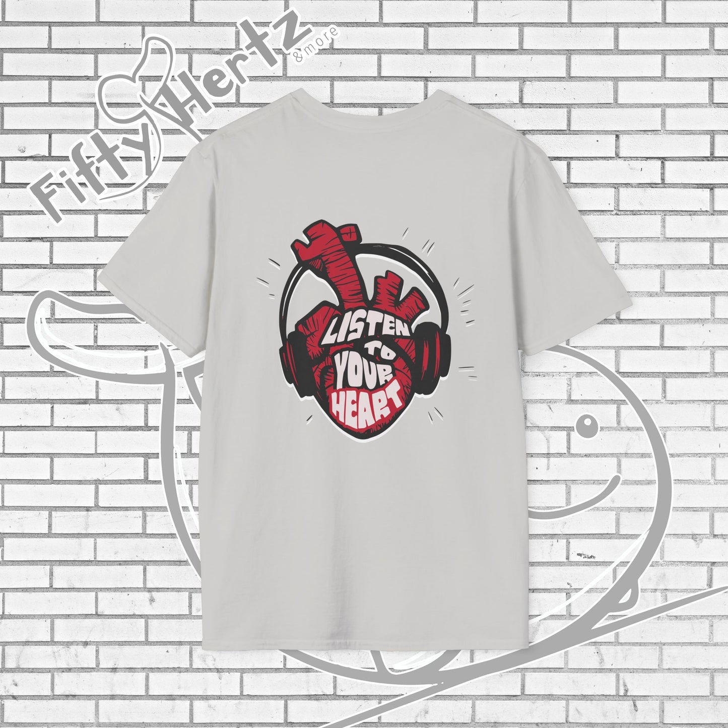 Listen to Heart (Light) Unisex T-Shirt