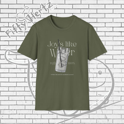 100% H2O (Dark) Unisex T-Shirt