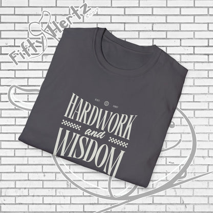 Hardwork & Wisdom (Dark) Unisex T-Shirt
