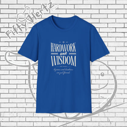 Hardwork & Wisdom (Dark) Unisex T-Shirt