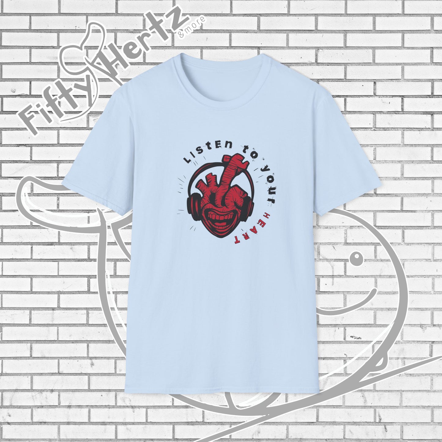 Listen to Heart (Light) Unisex T-Shirt