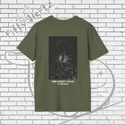 Time doesn't Solve (Dark) Unisex T-Shirt