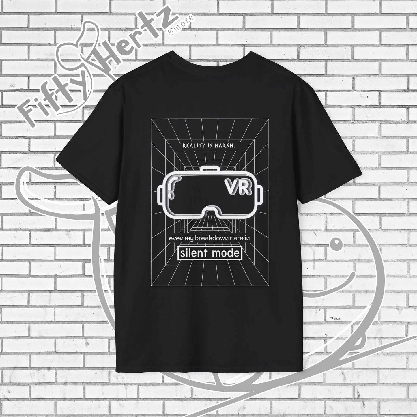Virtual Reality (Dark) Unisex T-shirt