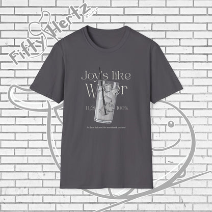 100% H2O (Dark) Unisex T-Shirt