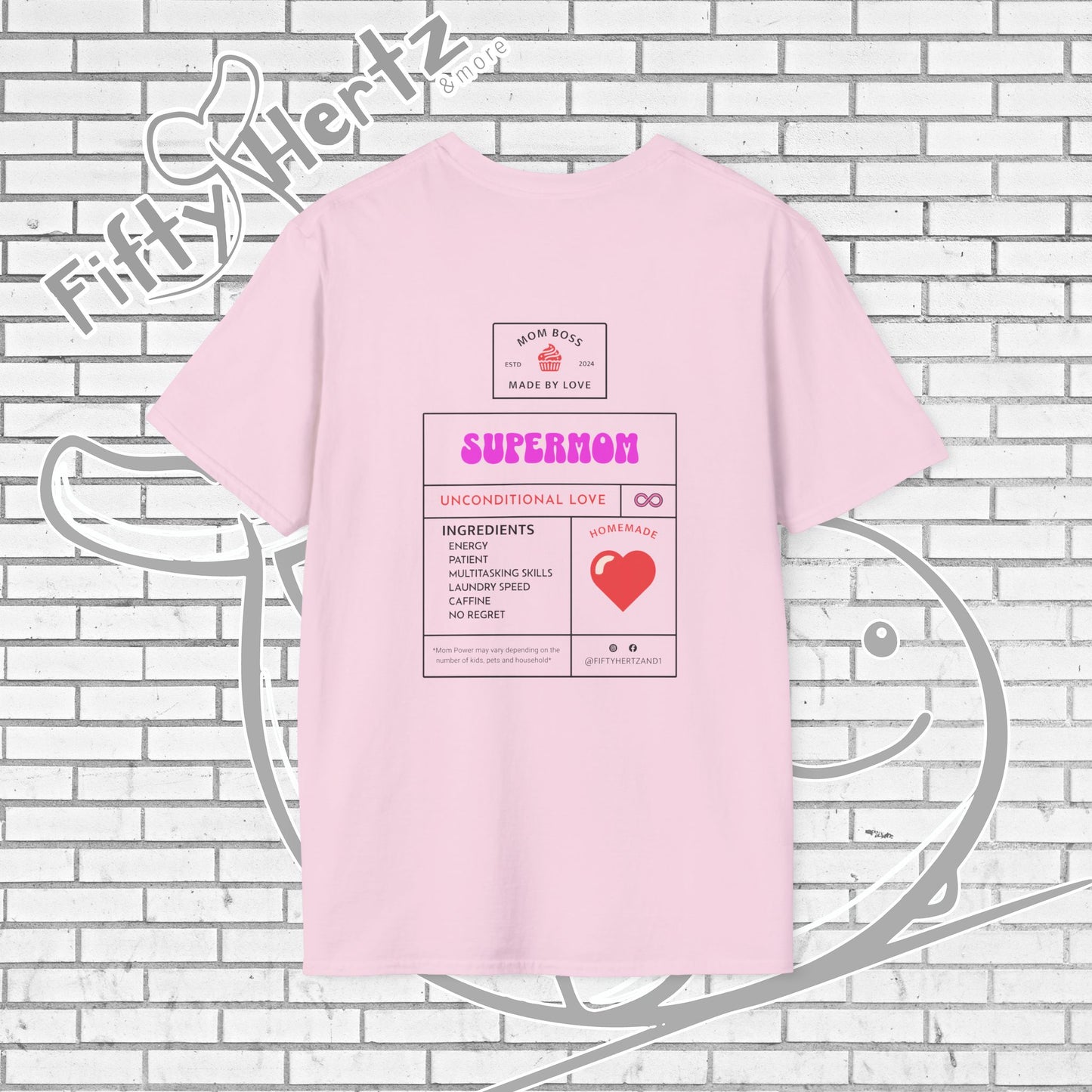 Super_MOM (Light) Unisex T-Shirt