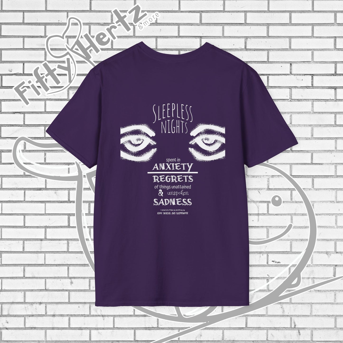Sleepless Night (Dark) Unisex T-Shirt