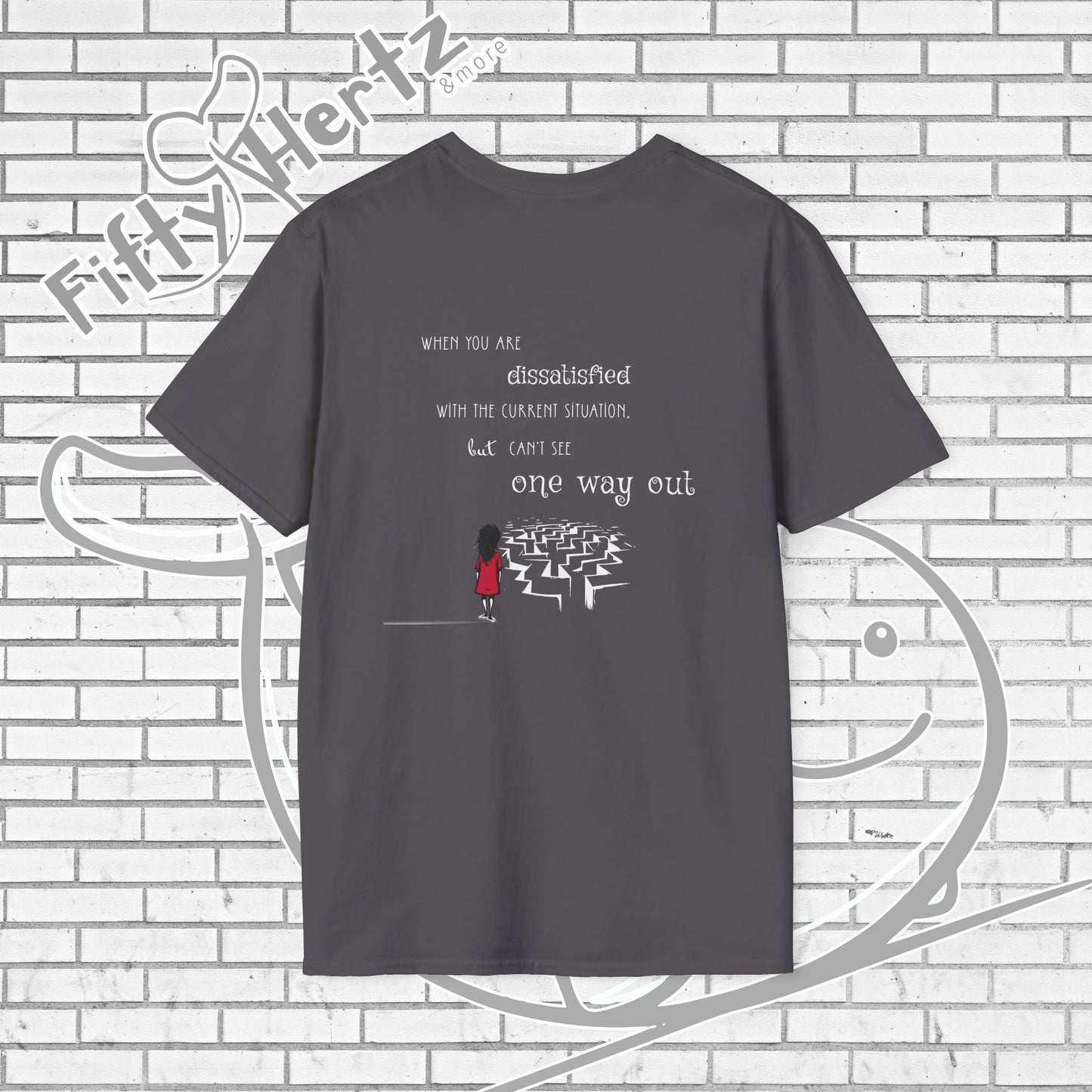 One way OUT (Dark) Unisex T-Shirt