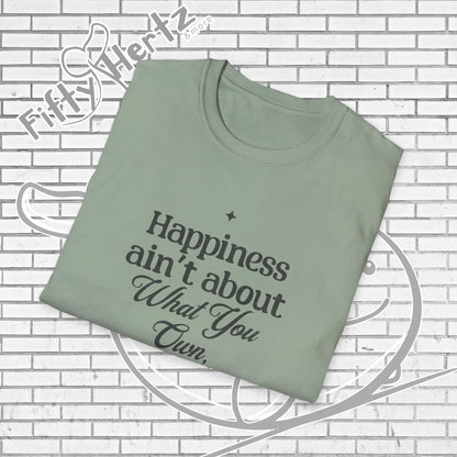 Happiness=let-go (Light) Unisex T-Shirt