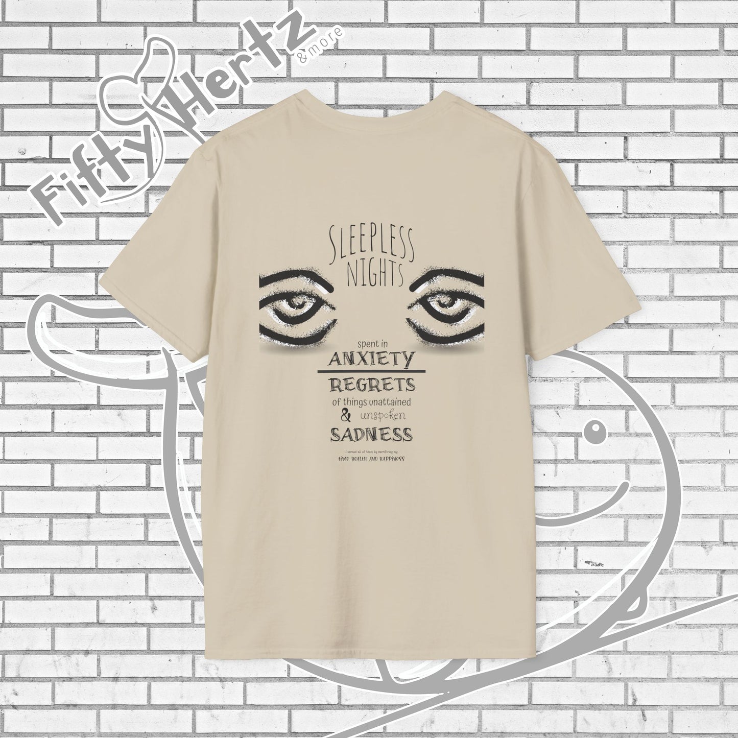 Sleepless Night (Light) Unisex T-Shirt