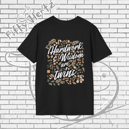 Laziness & Dumbness (Dark) Unisex T-Shirt