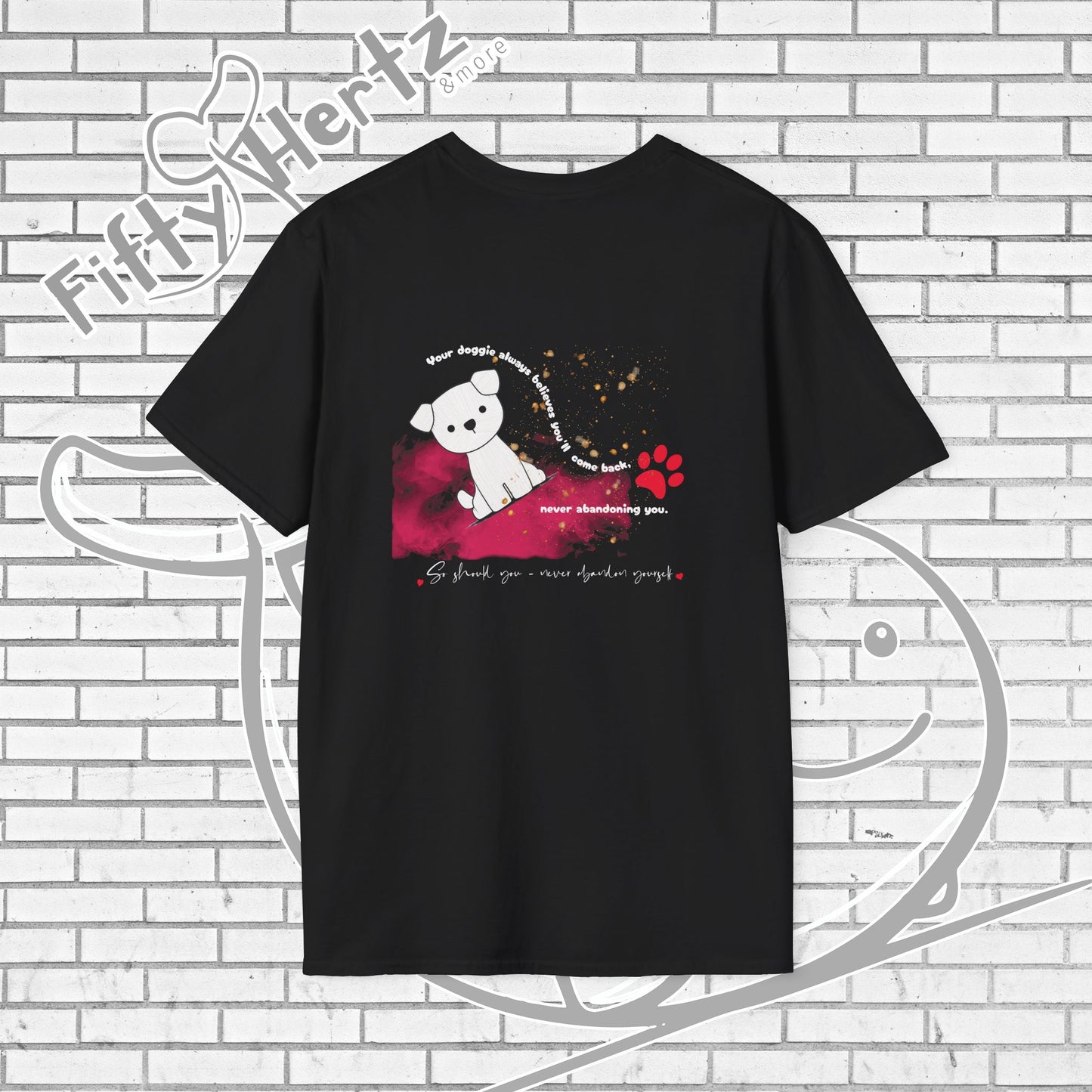 Puppy Love (Dark) Unisex T-Shirt