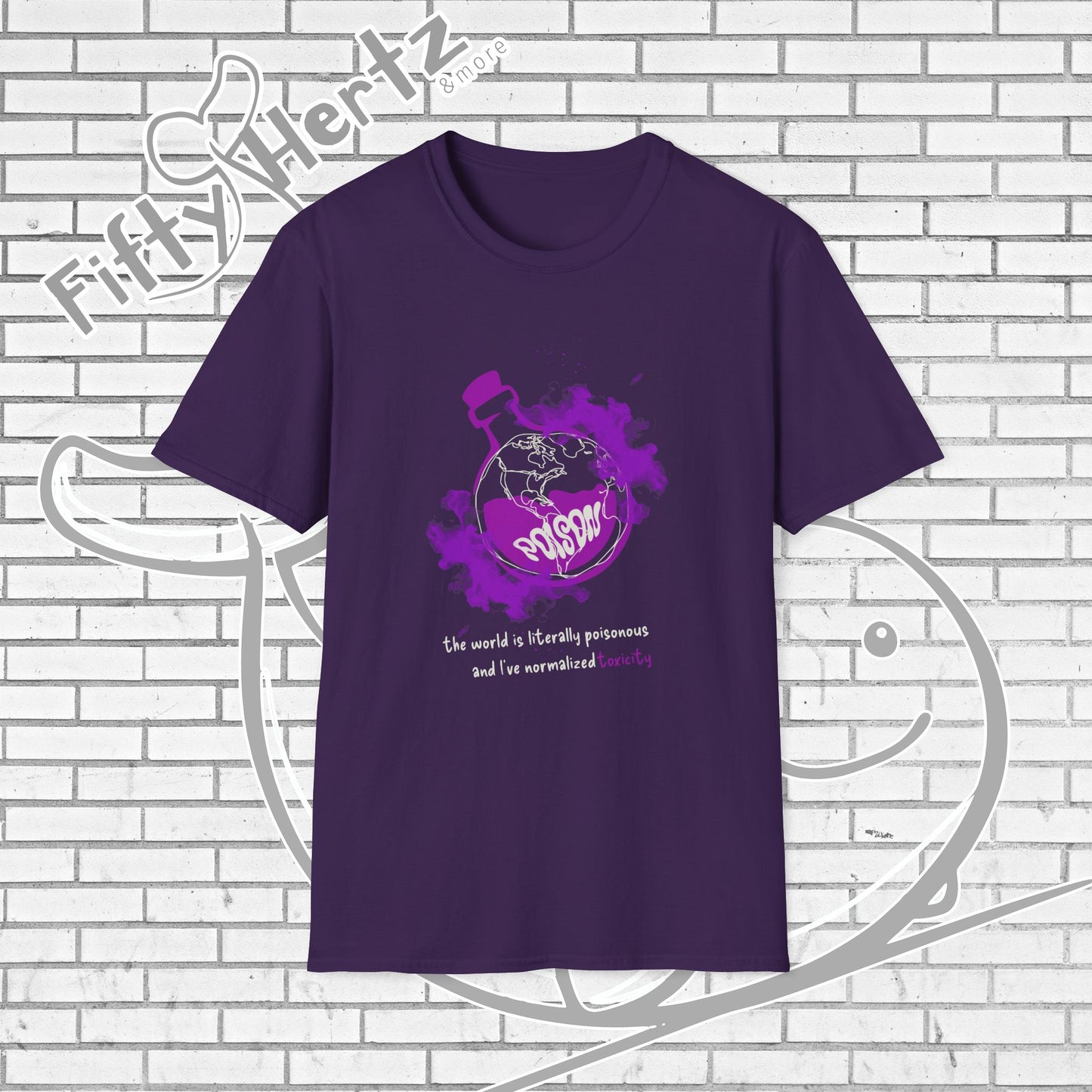 Toxic World (Dark) Unisex T-Shirt