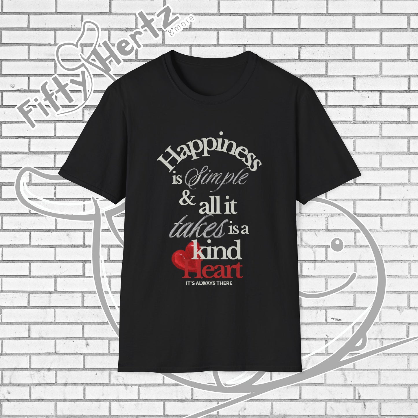 a Kind Heart (Dark) Unisex T-Shirt