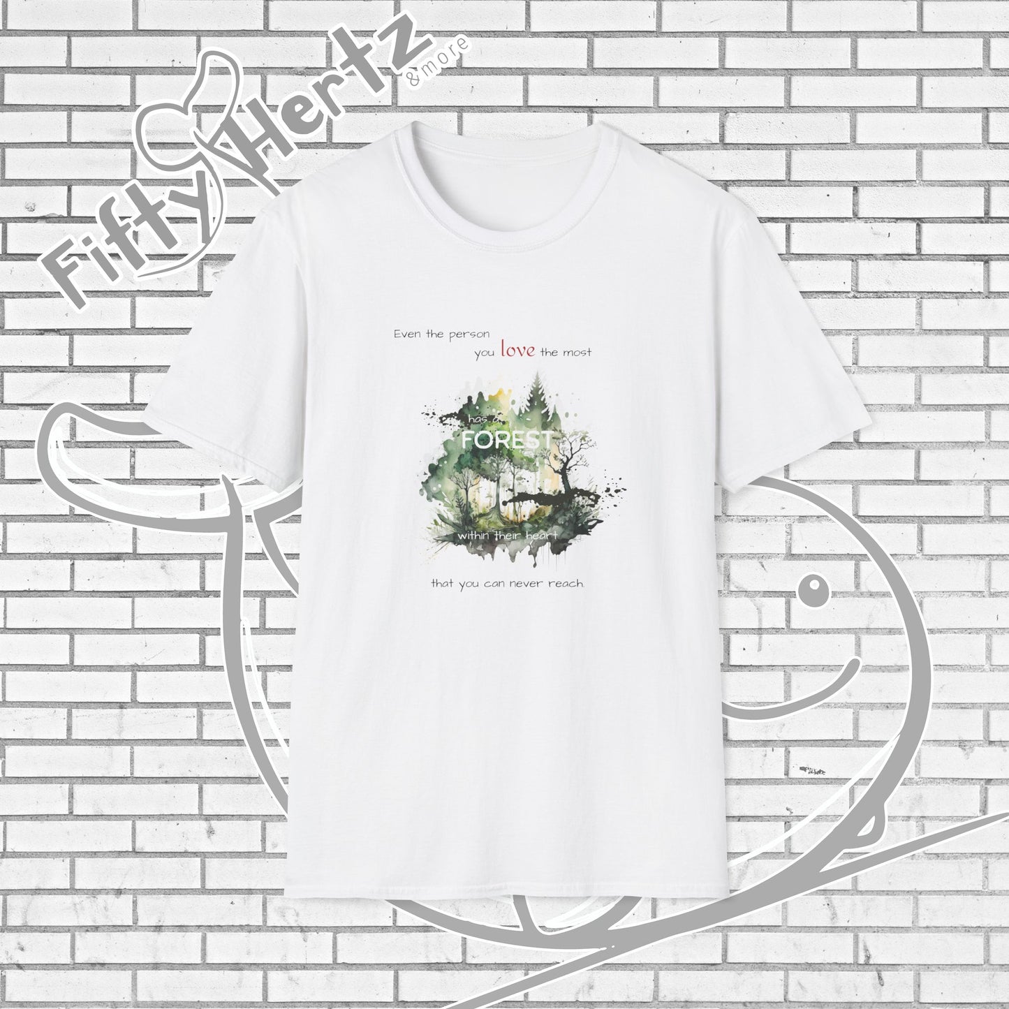 Unreached Forest (Light) Unisex T-Shirt