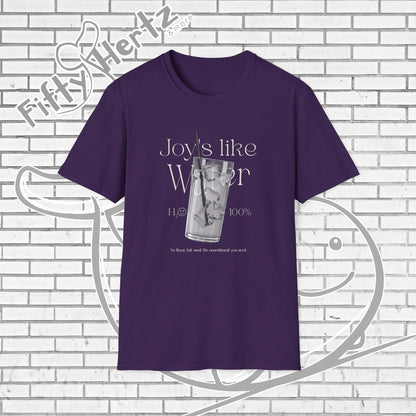 100% H2O (Dark) Unisex T-Shirt