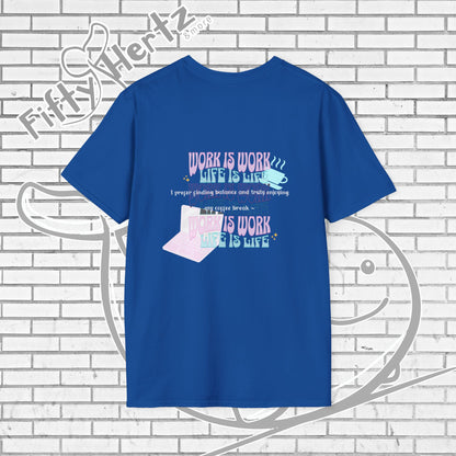 Work-life Balance (Dark) Unisex T-Shirt