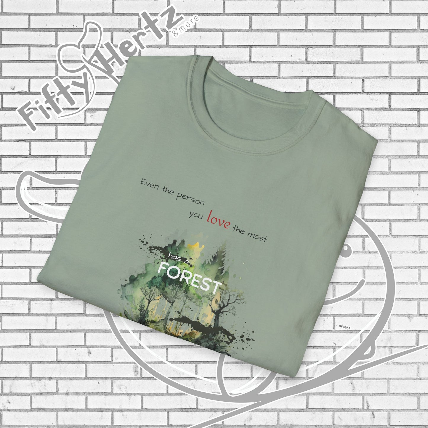 Unreached Forest (Light) Unisex T-Shirt