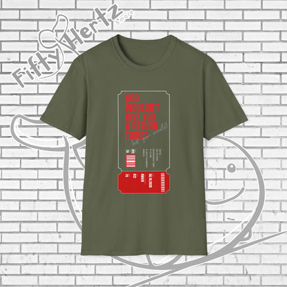 Return Ticket (Dark) Unisex T-Shirt