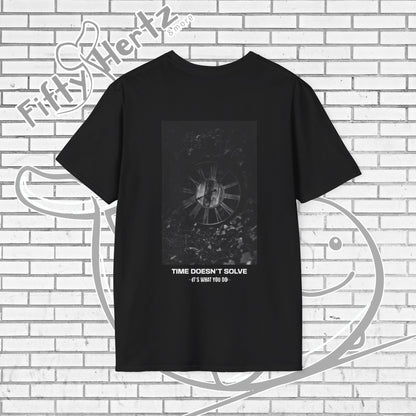 Time doesn't Solve (Dark) Unisex T-Shirt