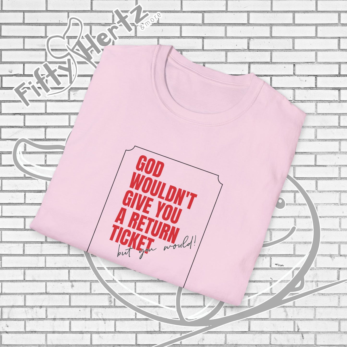 Return Ticket (Light) Unisex T-Shirt