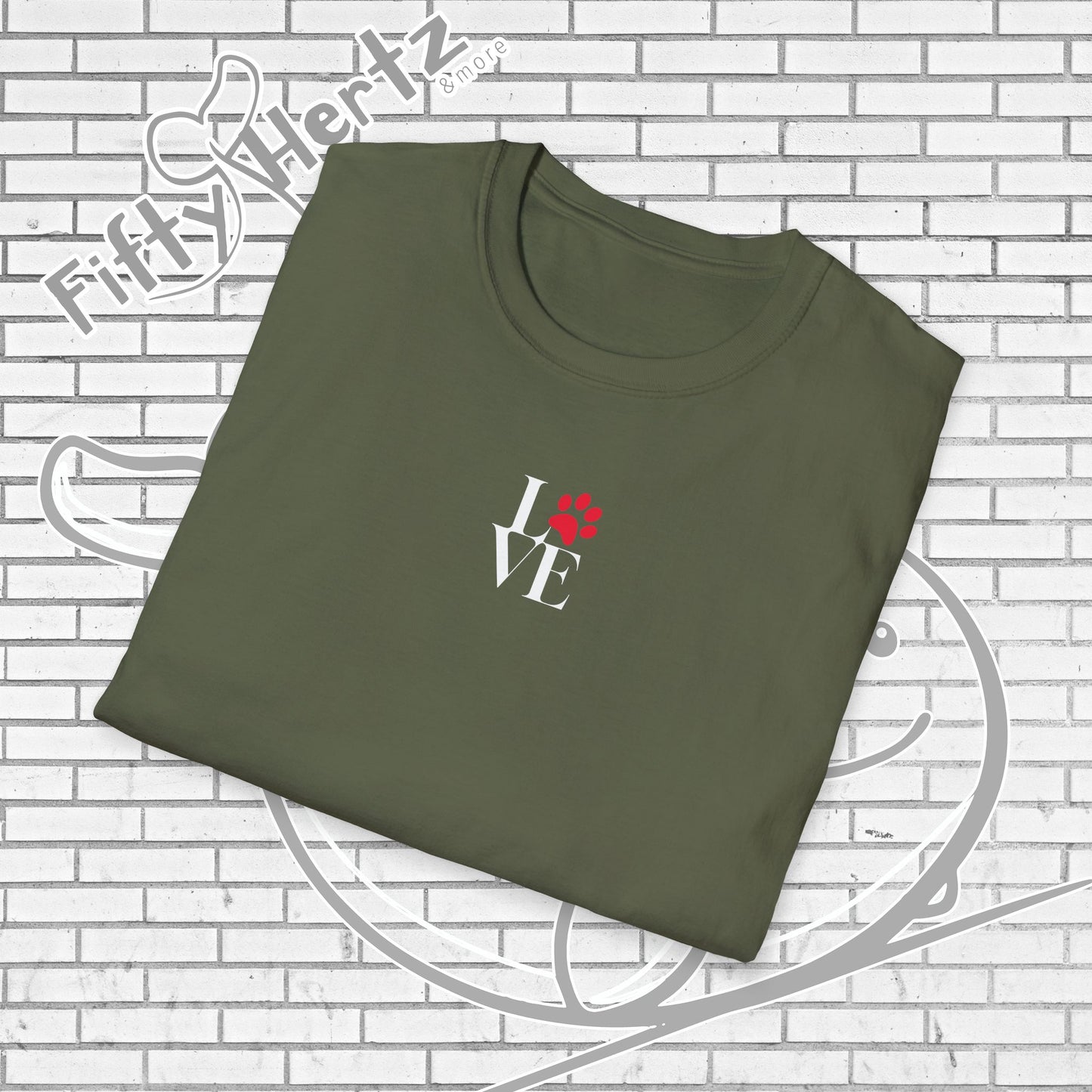 Puppy Love (Dark) Unisex T-Shirt