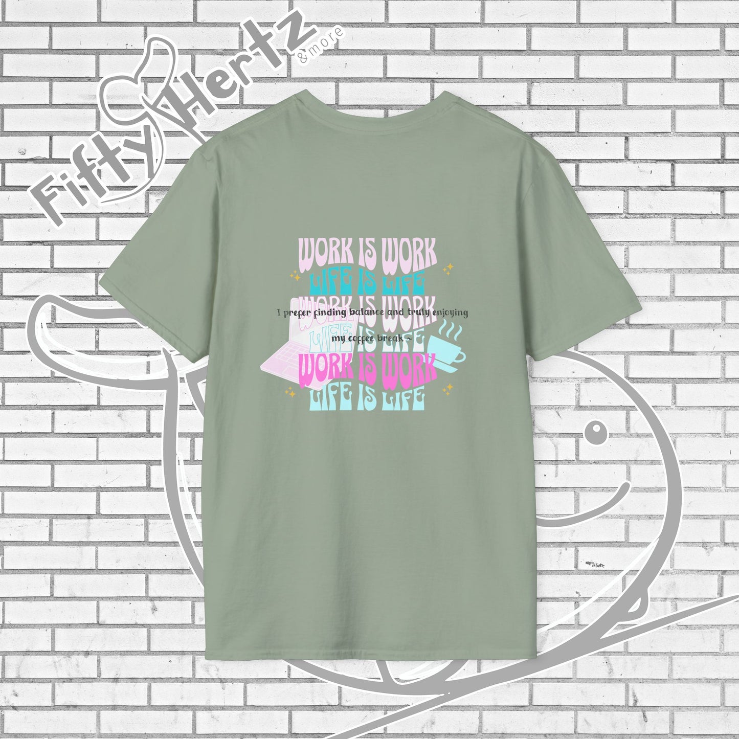 Work-life Balance (Light) Unisex T-Shirt