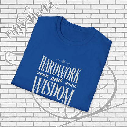 Hardwork & Wisdom (Dark) Unisex T-Shirt