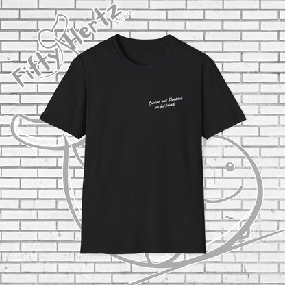 Laziness & Dumbness (Dark) Unisex T-Shirt