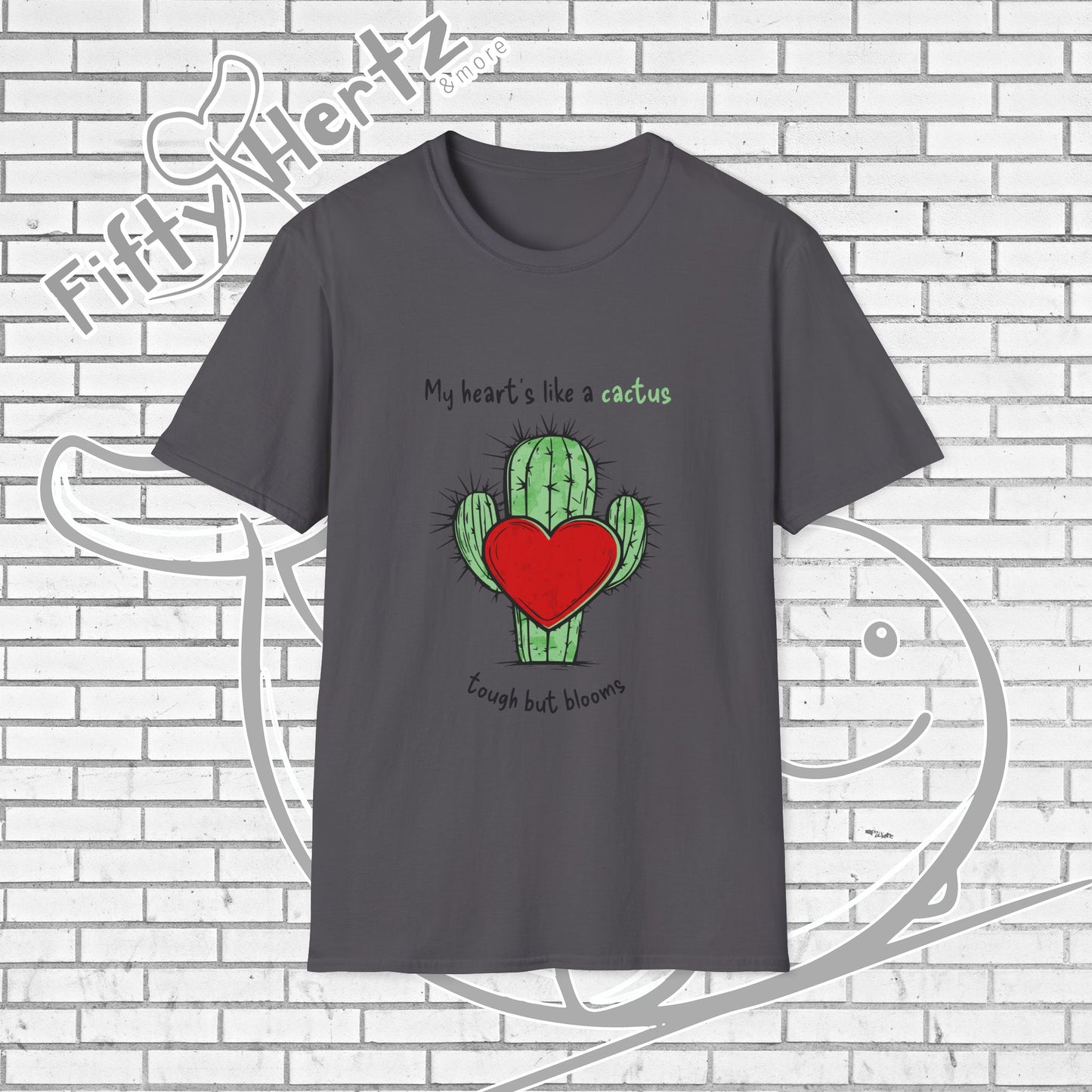 Heart's like a Cactus Unisex T-Shirt