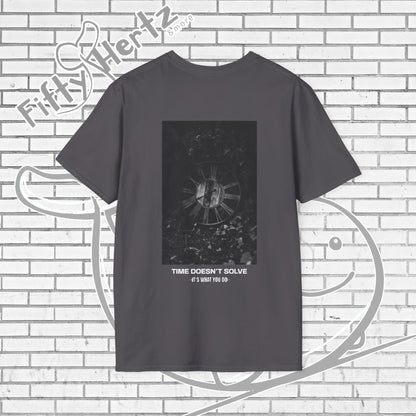 Time doesn't Solve (Dark) Unisex T-Shirt