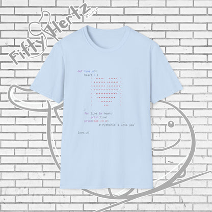 Coding for LOVE (Light) Unisex T-Shirt