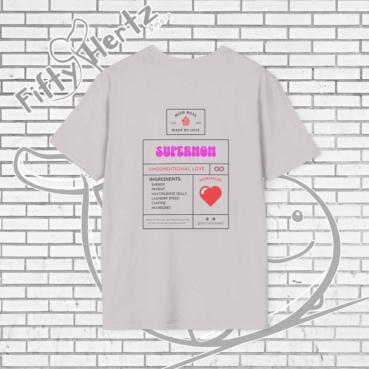 Super_MOM (Light) Unisex T-Shirt