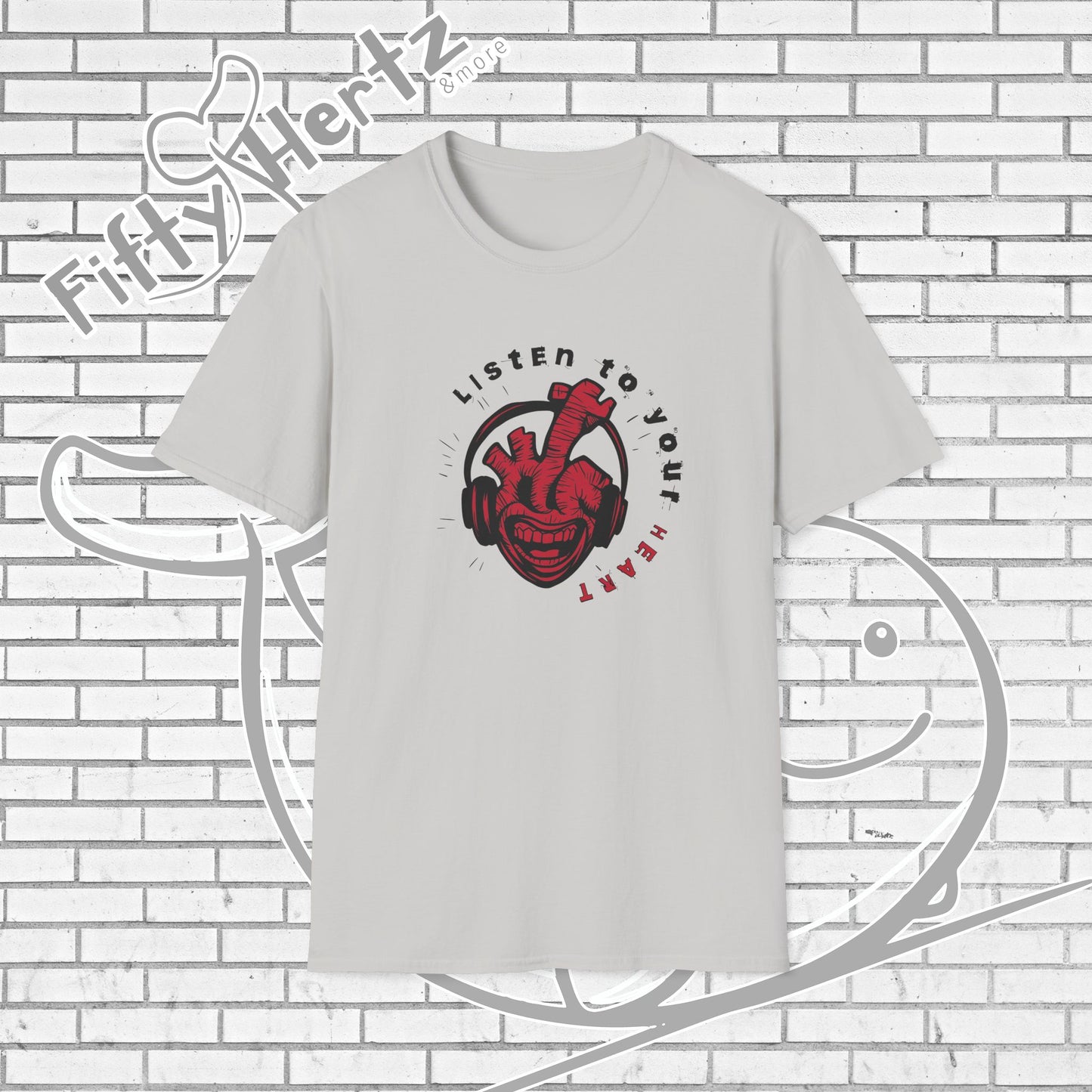 Listen to Heart (Light) Unisex T-Shirt