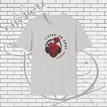Listen to Heart (Light) Unisex T-Shirt