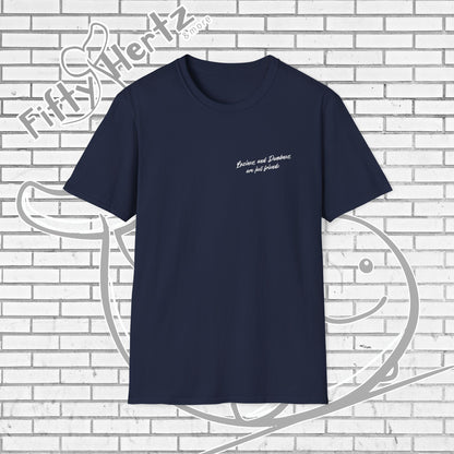 Laziness & Dumbness (Dark) Unisex T-Shirt