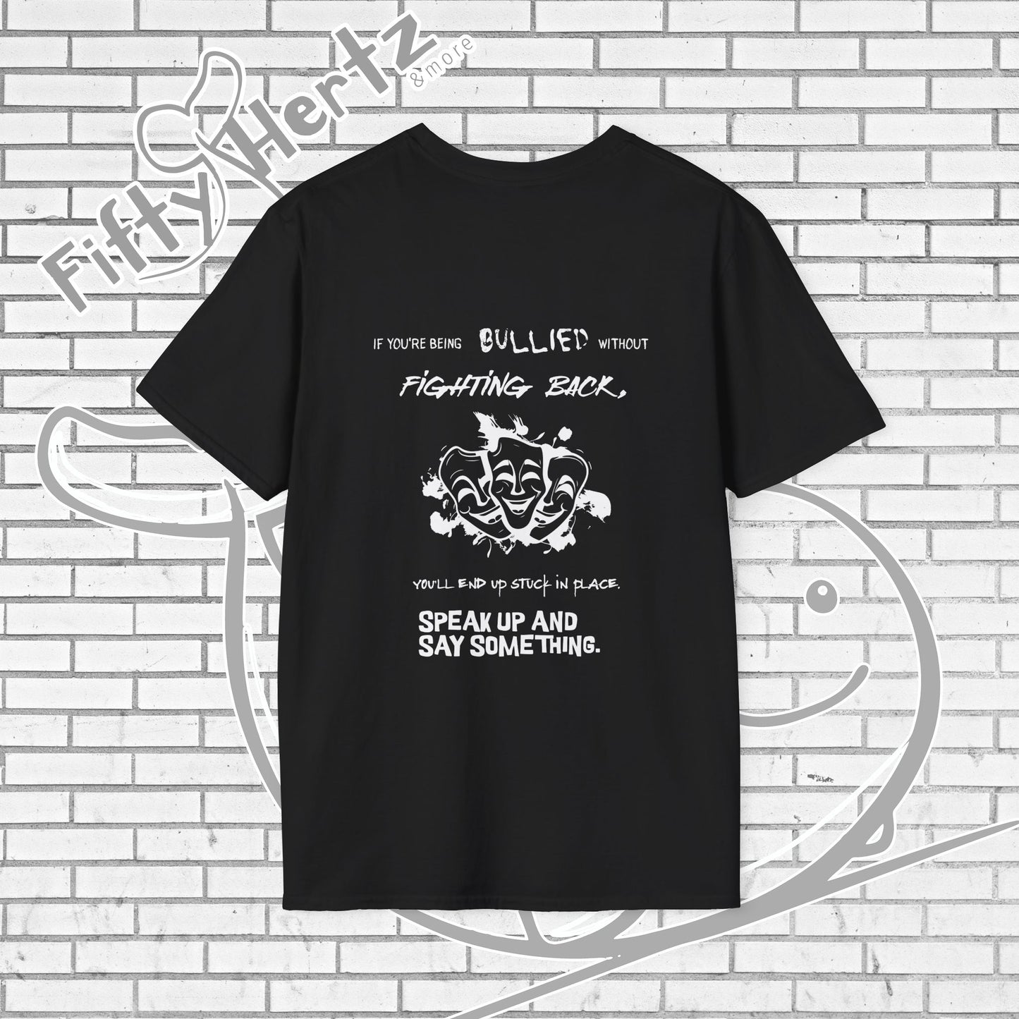 Three Bullies (Dark) Unisex T-Shirt