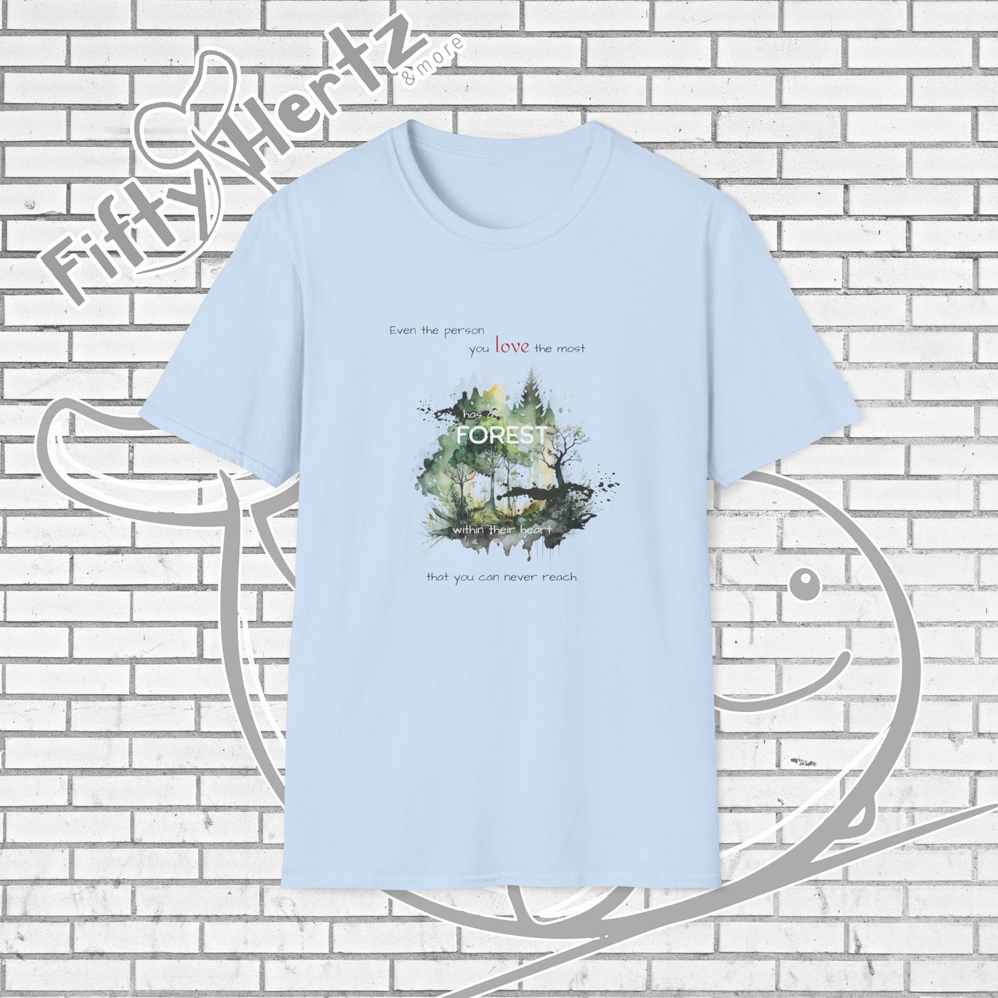 Unreached Forest (Light) Unisex T-Shirt