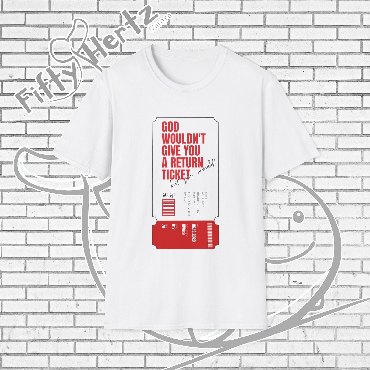 Return Ticket (Light) Unisex T-Shirt